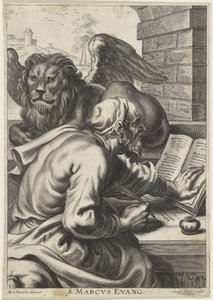 Evangelist Marcus S. Marcus Evang (titel på objekt) av Anonymous