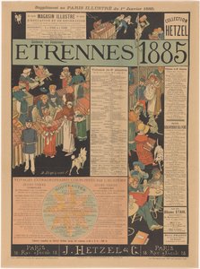 Fondförteckning över J. Hetzel & Cie i Paris Etrennes 1885 (titel på objekt) av Anonymous