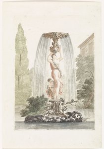 Fontän med Venus och Amor av Anonymous