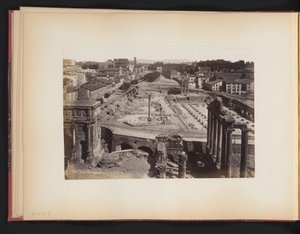 Forum Romanum i Rom, Italien Forum Romanum (titel på objekt) av Anonymous