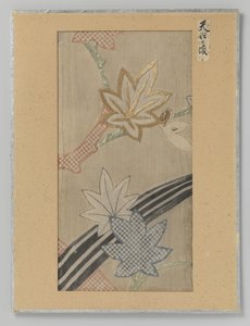 Fragment textil av Anonymous