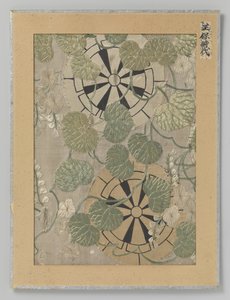 Fragment textil av Anonymous