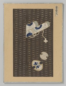 Fragment textil av Anonymous