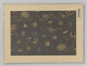 Fragment textil av Anonymous