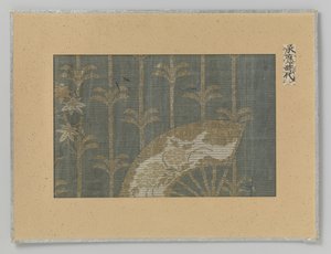 Fragment textil av Anonymous