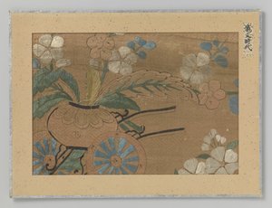 Fragment textil av Anonymous