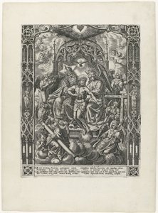 Holy Trinity (nådastolen) av Anonymous