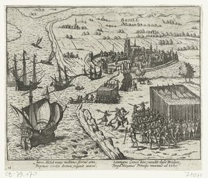 Tillfångatagandet av Den Briel av vattentiggarna, 1572 av Anonymous