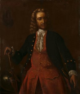 Jacob Mossel (1750-1761) Porträtt av Jacob Mossel, generalguvernör för Nederländska Ostindiska kompaniet av Anonymous