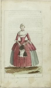 Mode- och smakkabinett 1791, pl. X av Anonymous