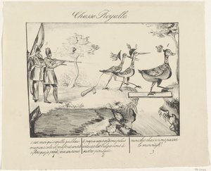 Kunglig yacht, 1830 Chasse Royalle (titel på objekt) av Anonymous