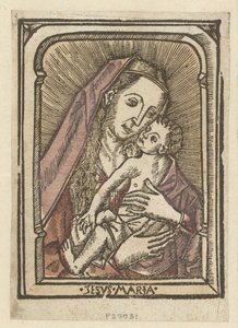 Maria träffade snäll Jesus Maria (titel på objekt) av Anonymous