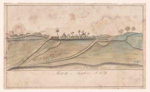 Maron i Baglan Maron på Baglan Ao. 1829 (titel på objekt) av Anonymous