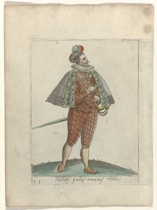 En adelsman prydd i Gallien Olika nationers attityder (...) (serietitel) av Anonymous