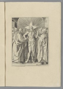 Ongelovige Thomas De kleine Passie (serietitel) The Passion of Christ Effigied av Albert Durer av Nürnberg (serietitel) av Anonymous