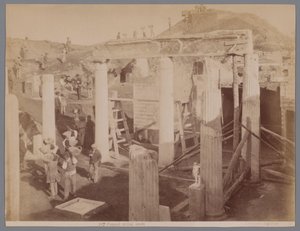 Utgrävningar i Pompeji Pompei ultimi scavi (titel på objekt) av Anonymous