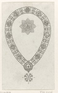 Ordningskedja med Storkorset av Royal Order of Holland, 1807 av Anonymous