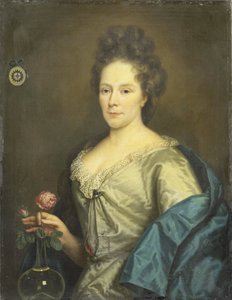 Porträtt av Anna Maria van Hogendorp (1655-1727). François Leydeckers andra fru av Anonymous