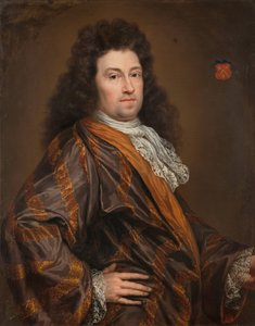 Porträtt av François Leydecker (1650-1718). Delegat till revisionsrätten för Zeeland av Anonymous
