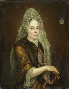Porträtt av Petronella Kettingh (1632-1707), hustru till Diederik van Hogendorp av Anonymous