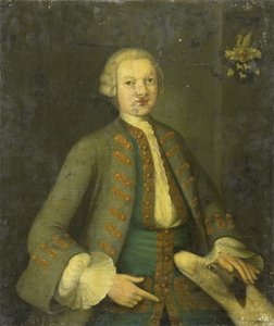 Porträtt av en man av Anonymous