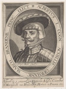 Porträtt av Albrecht III Achilles, kurfurste av Brandenburg av Anonymous