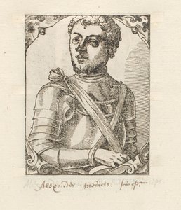 Porträtt av Alessandro de