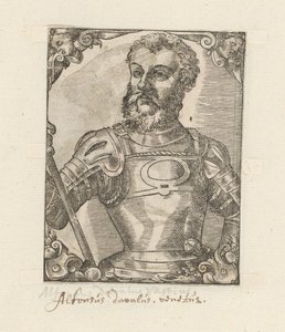 Porträtt av Alfonso d