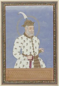 Porträtt av Bara Malik; han var förste vesir av sultanen som styrde staden Bidar (?); senare blev han härskare över Golconda och grundade Golconda av Anonymous