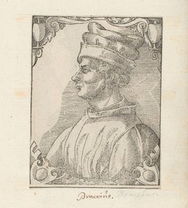Porträtt av Braccio da Montone av Anonymous