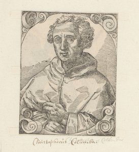 Porträtt av Christopher Columbus av Anonymous