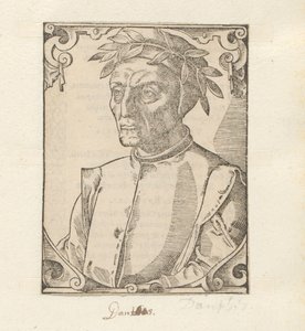 Porträtt av Dante Alighieri av Anonymous
