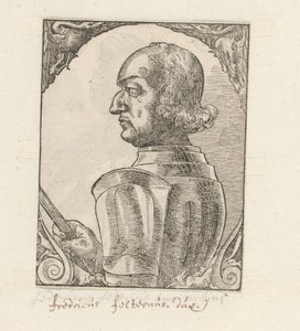 Porträtt av Federico da Montefeltro av Anonymous