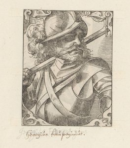 Portret van Georg von Frundsberg av Anonymous