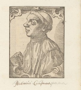 Porträtt av Giovanni Antonio Campani av Anonymous