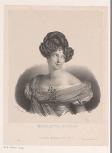 Porträtt av Henriette Sontag av Anonymous