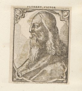 Porträtt av Leonardo da Vinci av Anonymous
