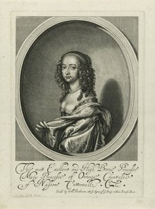 Porträtt av Maria Henrietta Stuart av Anonymous