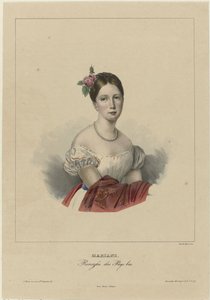 Porträtt av Marianne, prinsessan av Nederländerna av Anonymous