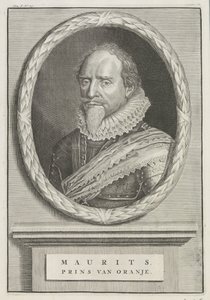 Porträtt av Maurits, Prins av Orange av Anonymous