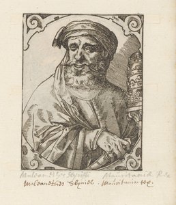 Porträtt av Muleamethes Scyriffic av Anonymous