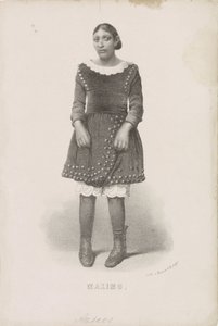 Portret van Máximo, 1857 Maximo (titel på objekt) av Anonymous