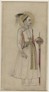 Porträtt av Sultan Muhammad-Quli Qutb-Shah av Golconda av Anonymous
