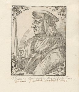 Porträtt av Thomas Howard av Anonymous