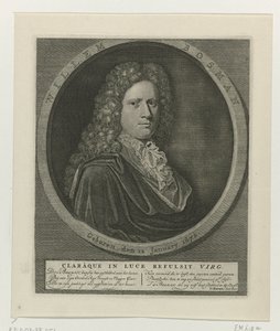 Porträtt av Willem Bosman av Anonymous