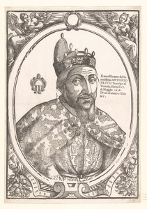 Porträtt av doge Antonio Priuli Det sanna porträttet av den mest fridfulla Antonio Priuli (...) (titel på objektet) av Anonymous