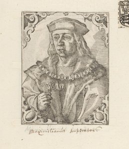 Porträtt av kejsar Maximilian I av Habsburg av Anonymous