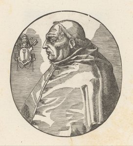 Porträtt av påven Martin V av Anonymous