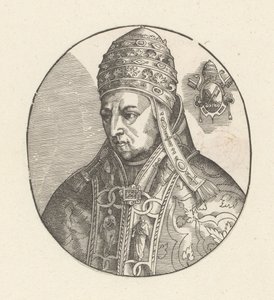 Porträtt av påven Nicholas V av Anonymous