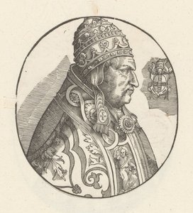 Porträtt van paus Pius II av Anonymous